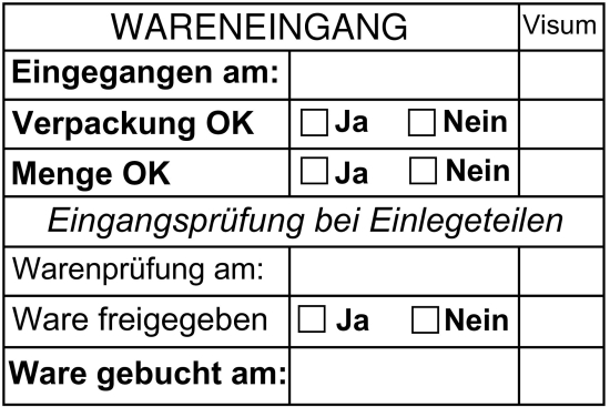 Zelfondertekende stempel