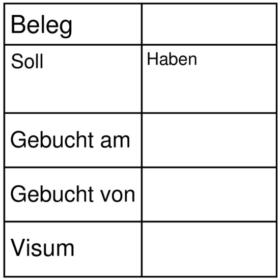 Adresstempels met kader
