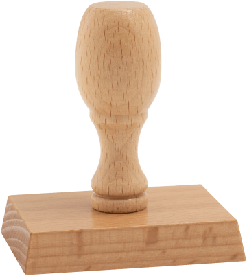 Houtstempel B×H 60×50 mm (987)