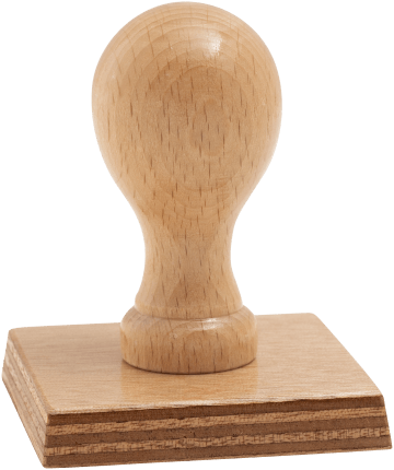 Houtstempel B×H 60×60&nbsp;mm (1003)
