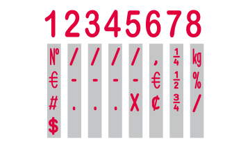 Trodat Professional 5558: Afdruk 6770